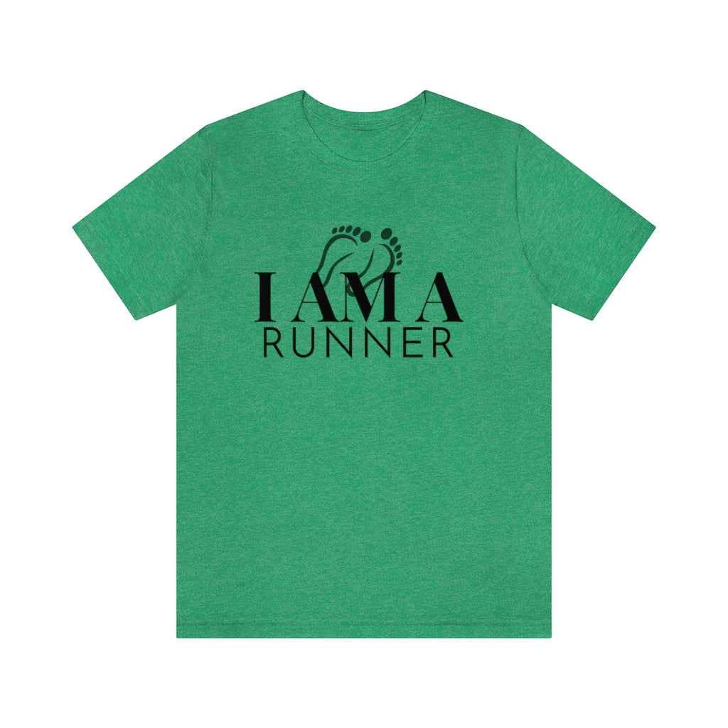 " I am a runner" Unisex Tee