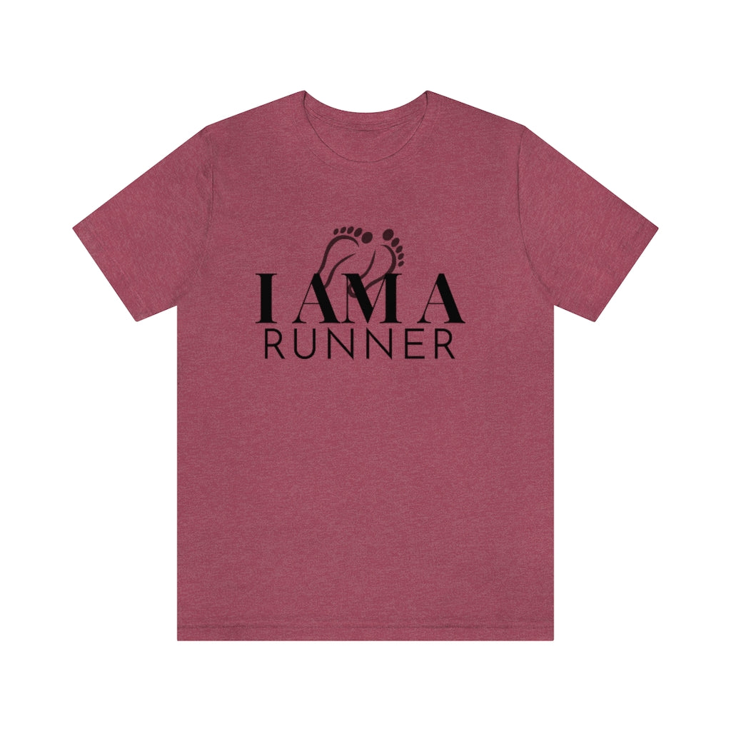 " I am a runner" Unisex Tee