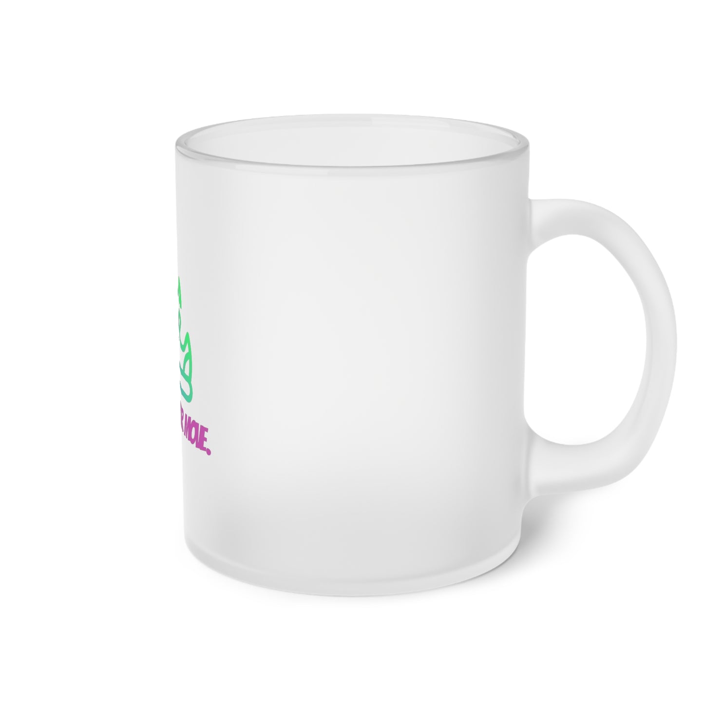 Frosted Glass Mug