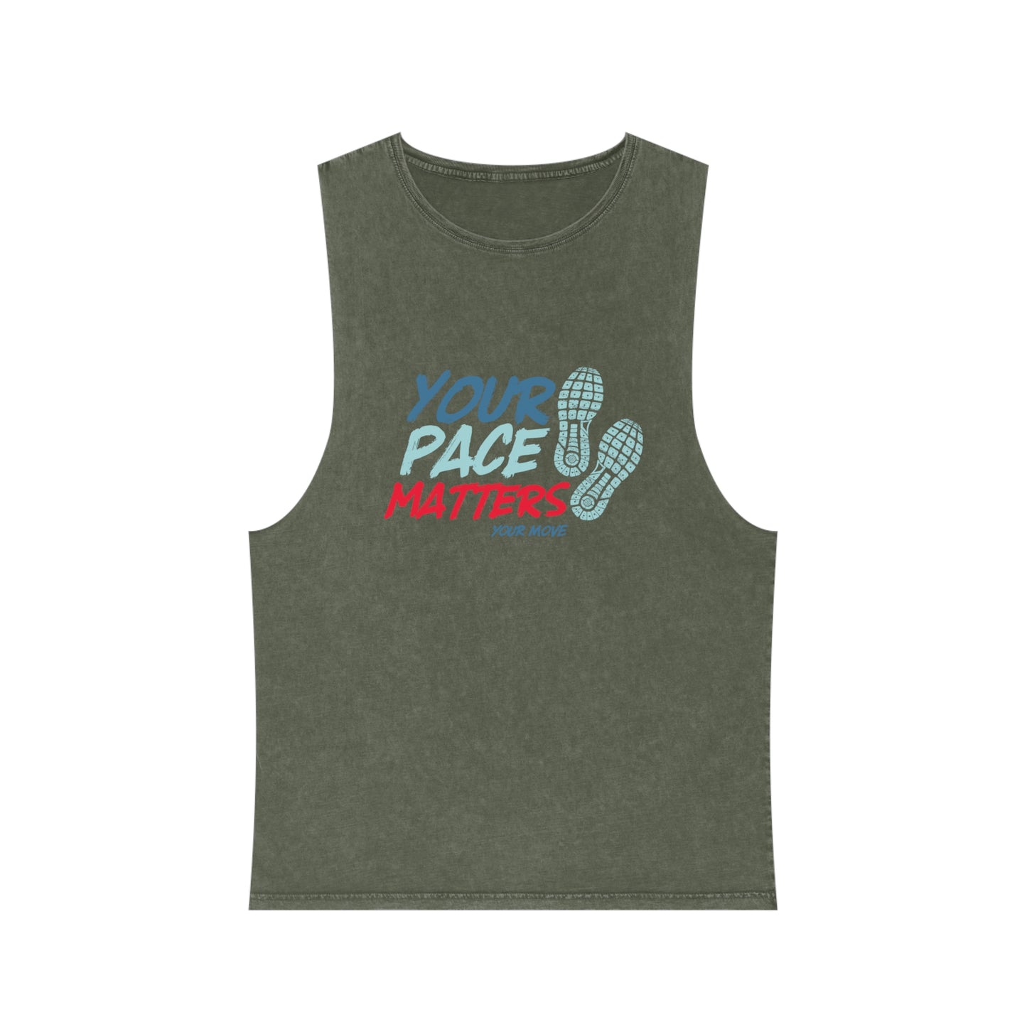 Unisex Stonewash Tank Top