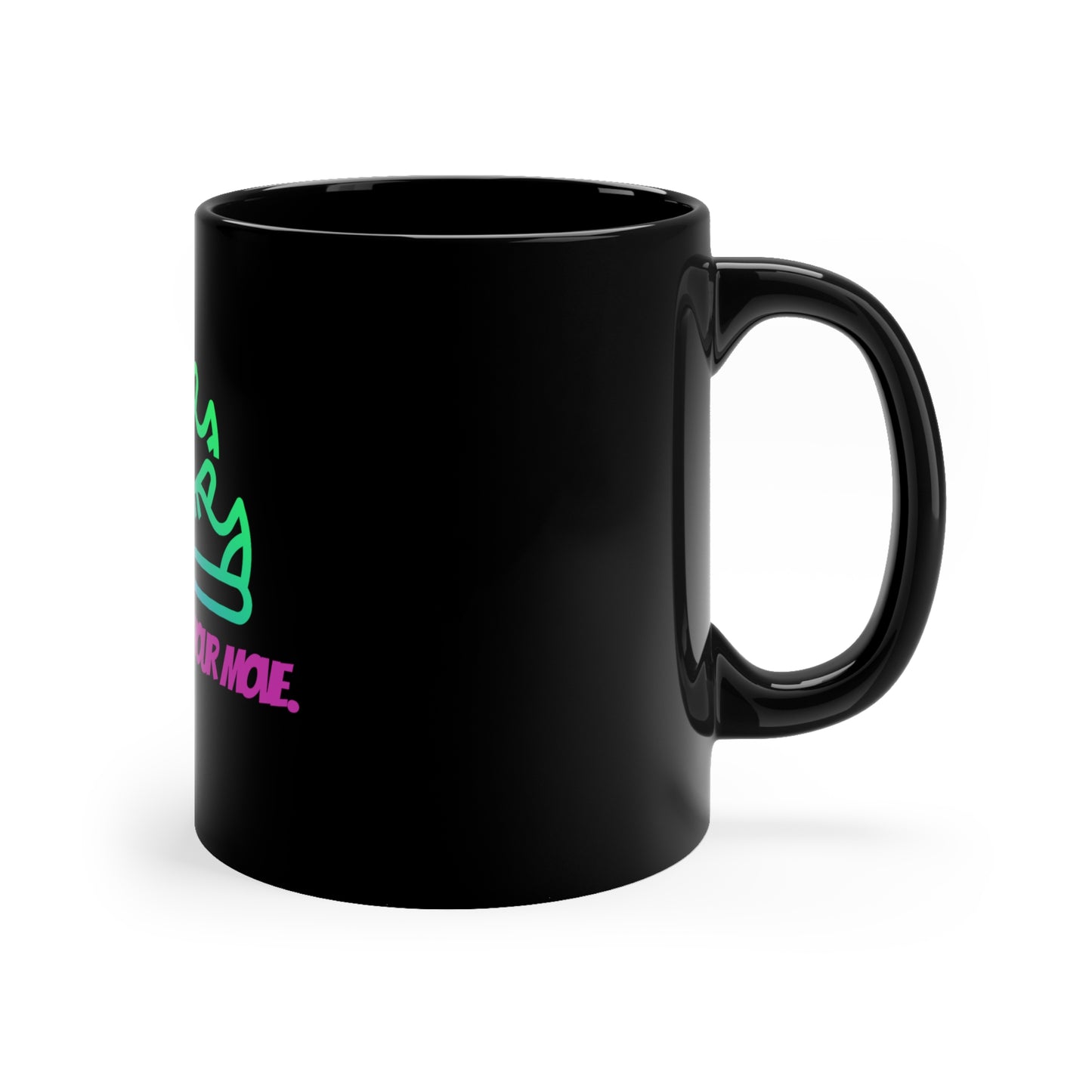 11oz Black Mug