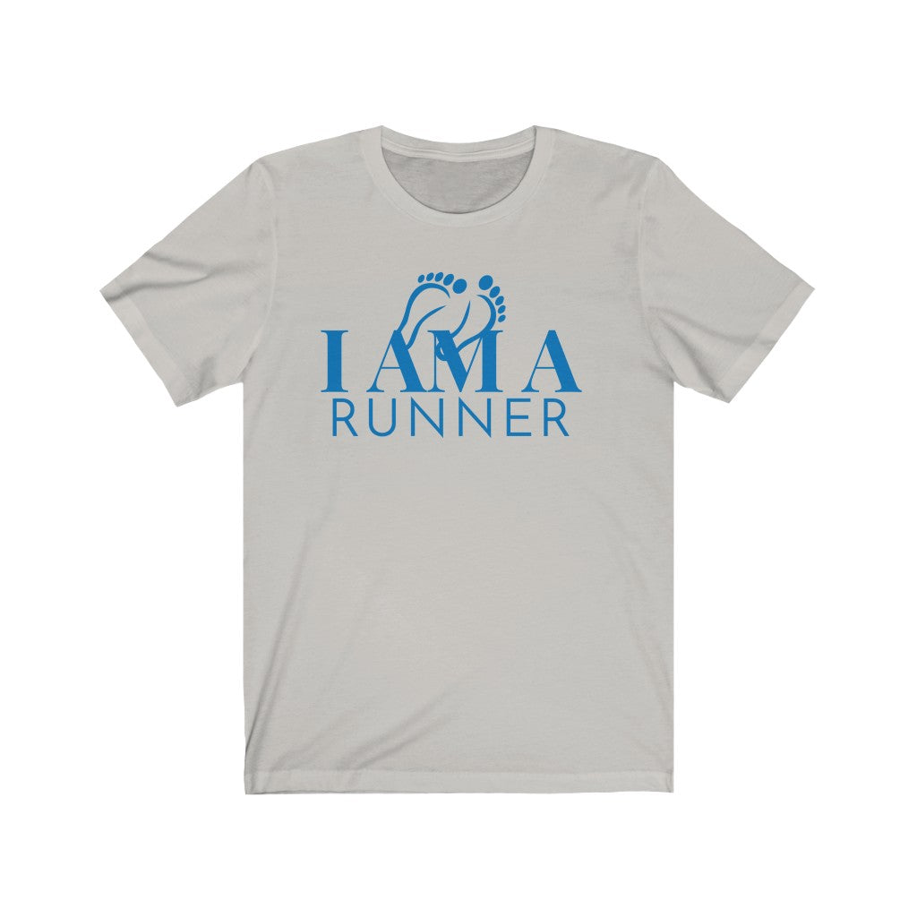 All Blue " I am a Runner" Unisex Tee