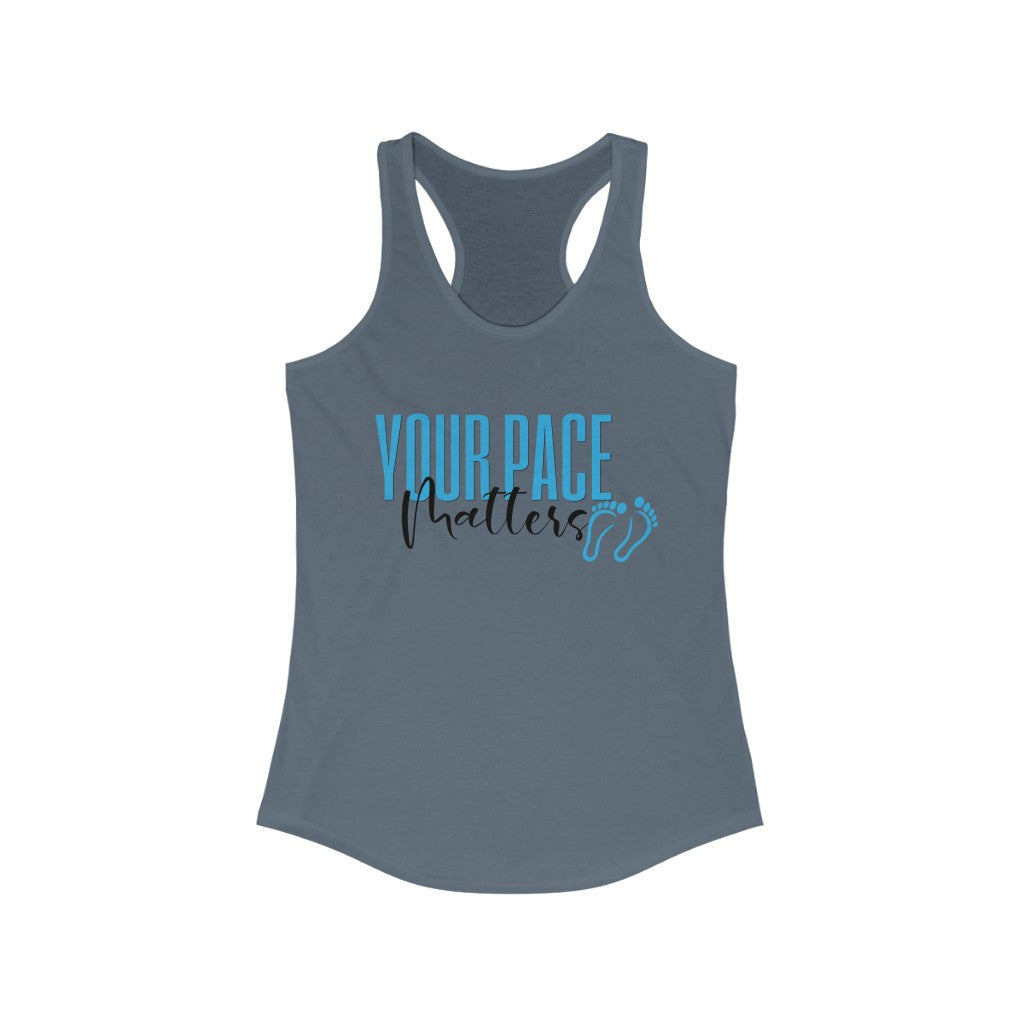 YPM Women's Summer Tank " Blue Print"