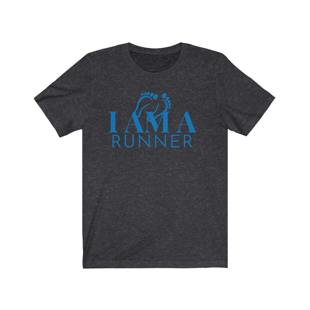 All Blue " I am a Runner" Unisex Tee