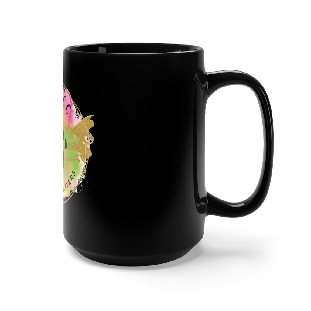 YPM Black Coffee Mug 15oz