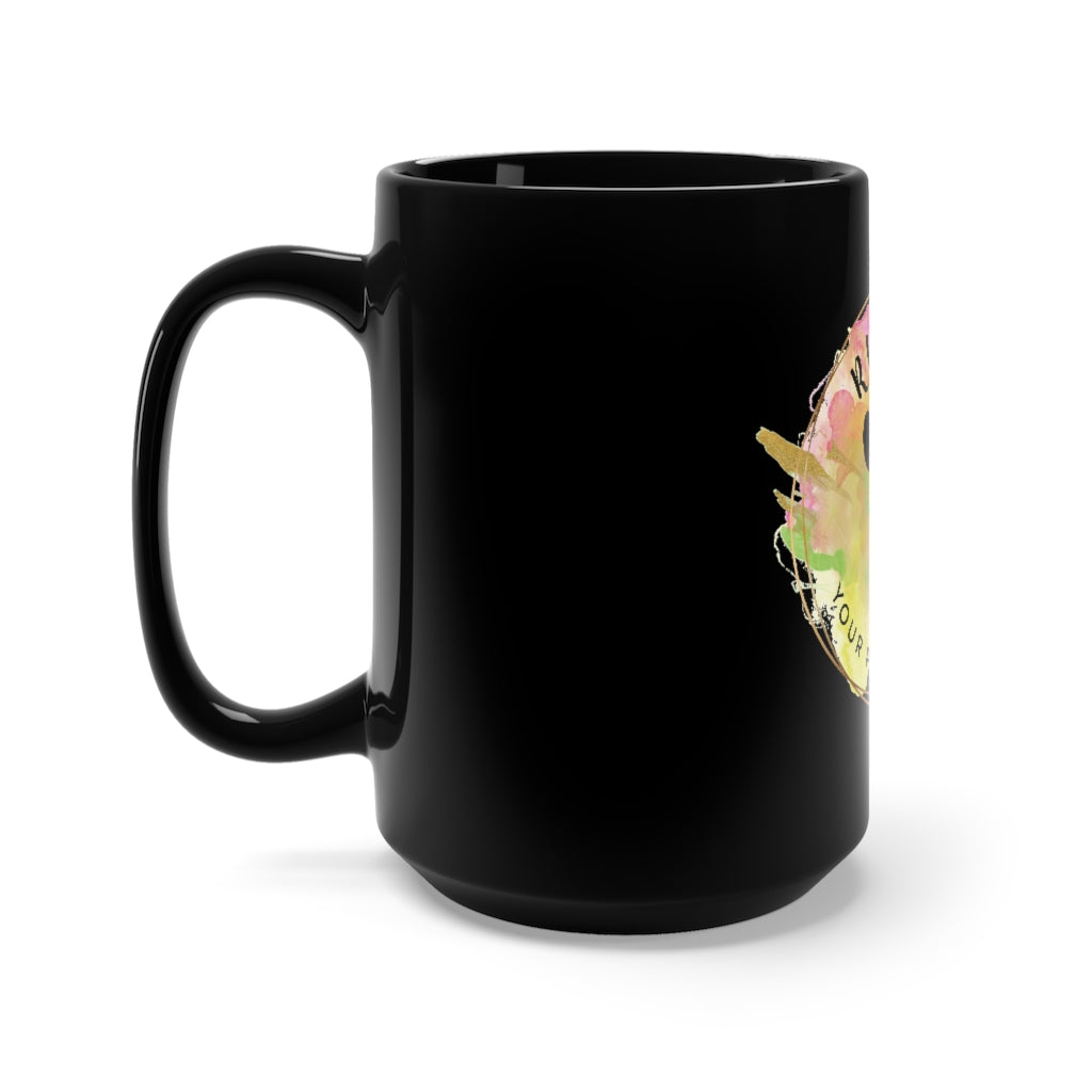 YPM Black Coffee Mug 15oz