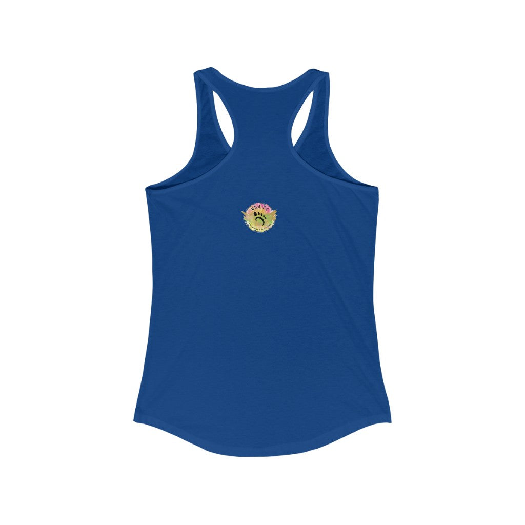 YPM Women's Summer Tank " Blue Print"