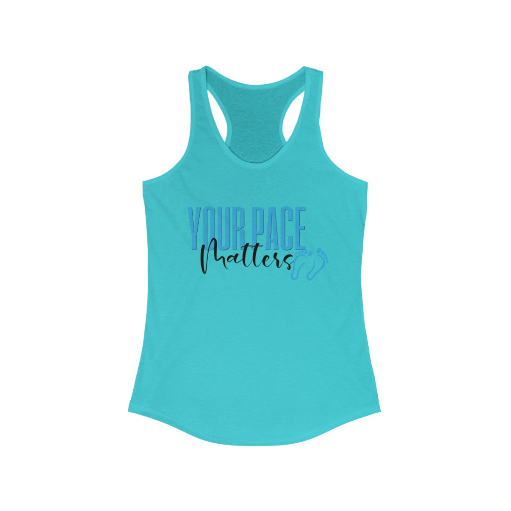 YPM Women's Summer Tank " Blue Print"