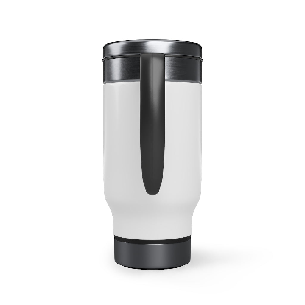 YPM Stainless Steel Travel Mug with Handle, 14oz