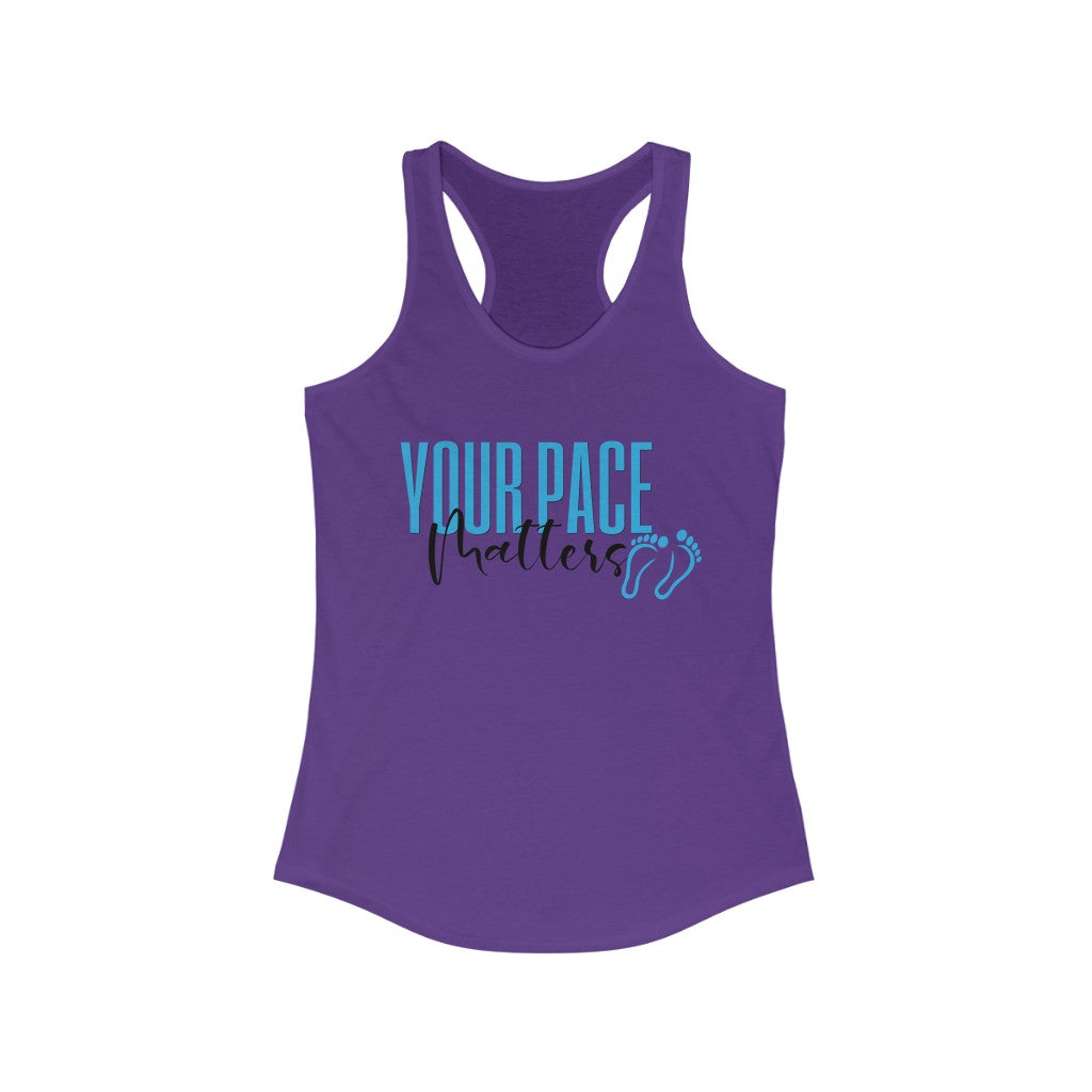 YPM Women's Summer Tank " Blue Print"