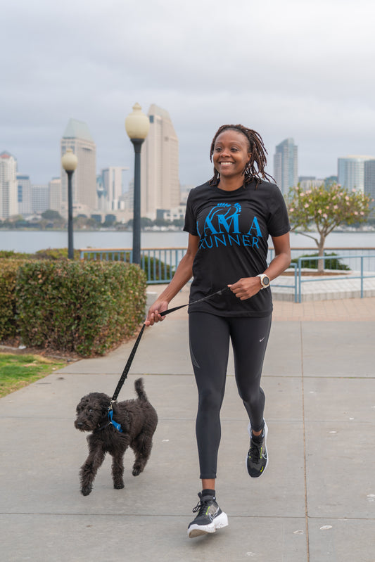 All Blue " I am a Runner" Unisex Tee