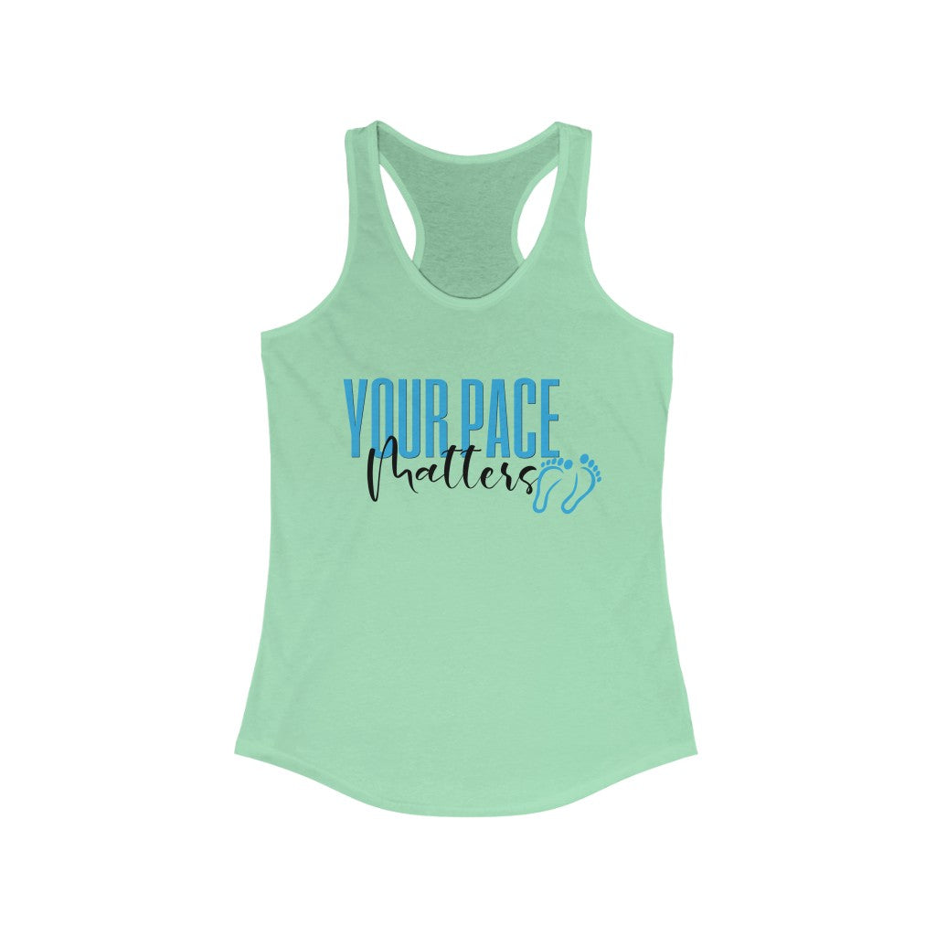 YPM Women's Summer Tank " Blue Print"