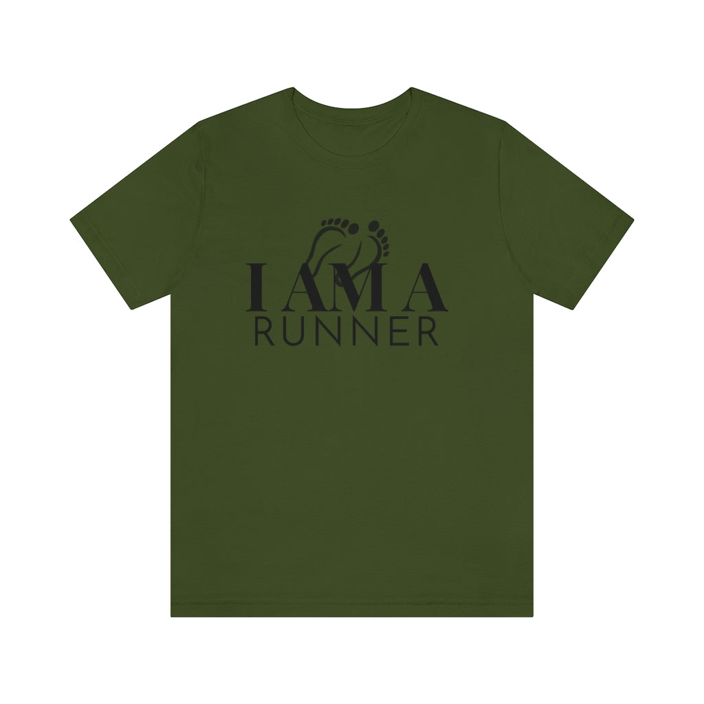 " I am a runner" Unisex Tee