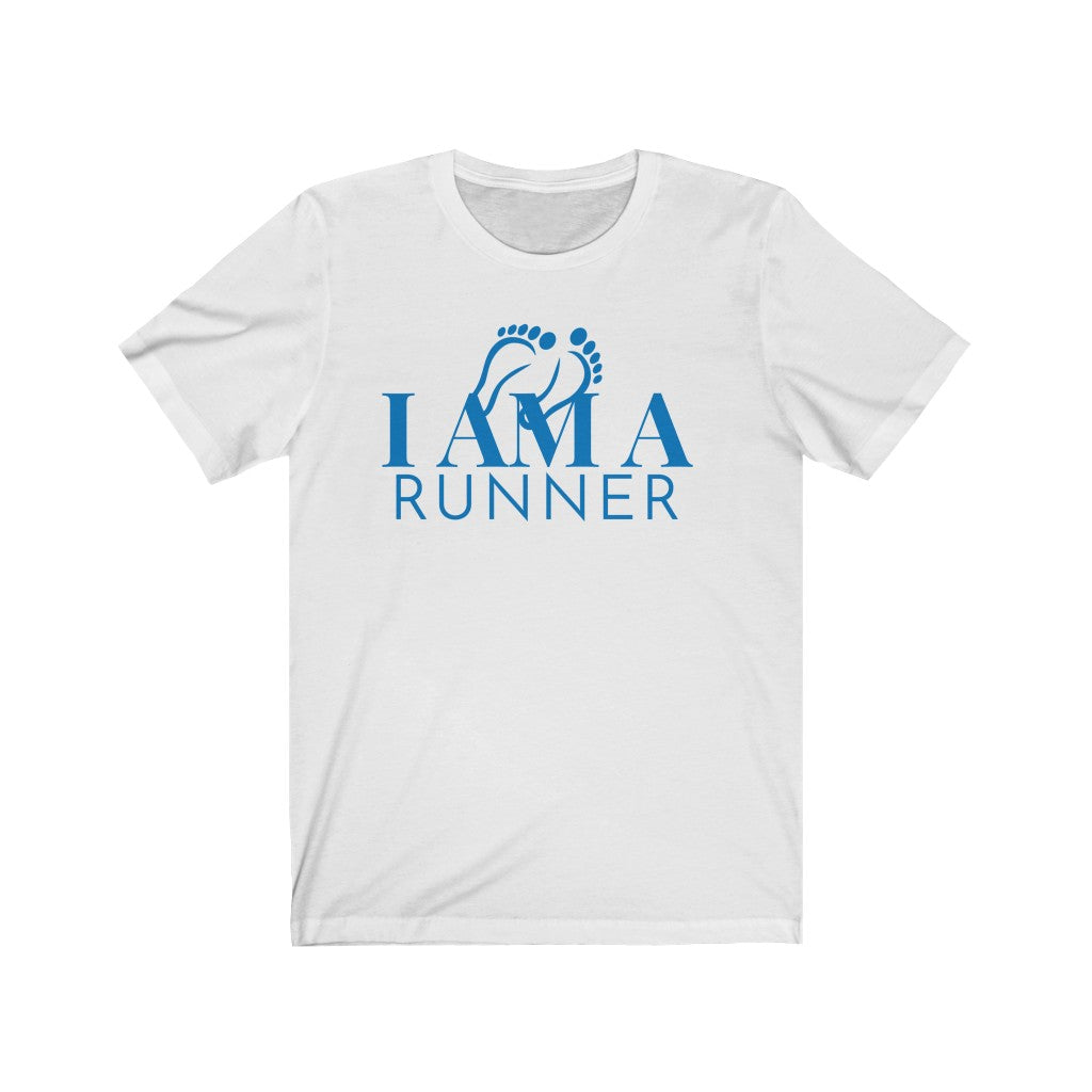 All Blue " I am a Runner" Unisex Tee